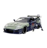 Cumpara ieftin Masinuta metalica Jada Toys Naruto - 1995 Mazda Rx 7, scara 1:24