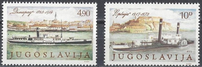 B1862 - Iugoslavia 1979 - Dunarea 2v.neuzat,perfecta stare