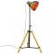 vidaXL Lampa de podea 25 W, multicolor, 75x75x90-150 cm, E27