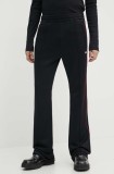 Diesel pantaloni de trening P-ZAMPER-D culoarea negru, neted, A14926.0DLAA