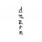 Sticker decorativ Text Japonez Dream, Negru, 85 cm, 3498ST