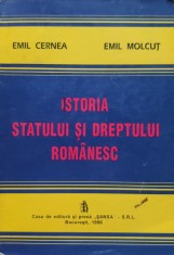 Istoria Statului Si Dreptului Romanesc - Emil Cernea Emil Molcut , E436