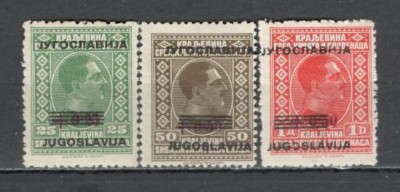Iugoslavia.1933 Ajutor ptr. inundatie-supr. SI.111 foto