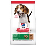 Hrana pentru caini Hill s SP Canine Puppy Medium Lamb and Rice 2.5 kg