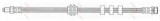 Conducta / cablu frana FORD FOCUS (DAW, DBW) (1998 - 2007) TRW PHB427