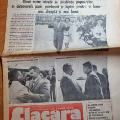 flacara 1 iunie 1978-art. craiova,ceausescu vizita in asia,art. calafat