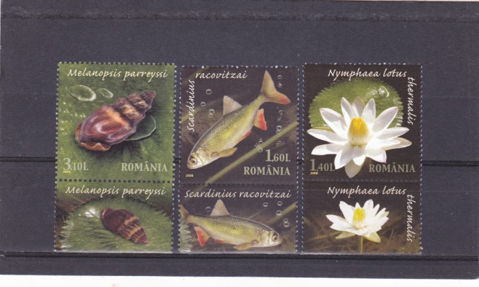 ROMANIA 2008 - REZERVATIA PARAUL PETEA - CU TABS - LP 1822