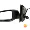 Oglinda exterioara VW Polo (9N3) Hatchback 04.2005-08.2009 Partea Stanga Crom Asferica, manuala Fara Incalzire, carcasa grunduita, cu semnalizare