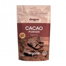 Cacao pudra organica raw bio 200g foto