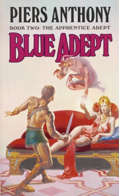 Piers Anthony - Blue Adept ( THE APPRENTICE ADEPT 2 ) foto