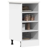 Dulap inferior &quot;Riga&quot; alb 40x44,5x81,5 cm lemn prelucrat