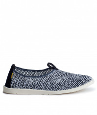 Slip-on SUMMER alb-negru pentru barbati, OLDCOM foto