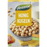 Cereale Bilute cu Miere Dennree Bio Integrale 250g - Fara Zahar Rafinat, Potrivit Vegani, Alergen Grau