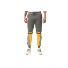 Pantaloni Sport De Barbati Gulian Gri Cu Galben