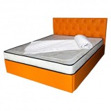 Set Saltea cu spuma, Venus Eco Memory 160x200x17cm, cu spuma poliuretanica, memory foam 2 cm, fermitate mediu spre tare, Saltsib plus husa hipoalergen, Din Poliuretan, 180x200