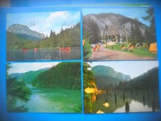 HOPCT LOT 3780 -4 CARTI POSTALE-LACU ROSU -JUD HARGHITA-CIRCULATE