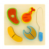 Puzzle de feliat - Alimente, 7Toys