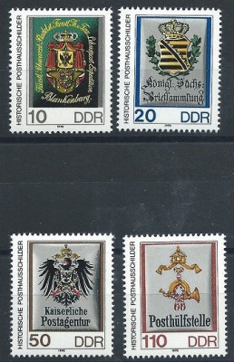 B0649- Germania DDR 1990 - Sigilii postale 4v.neuzat,perfecta stare foto
