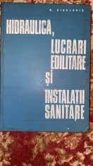 hidraulica,lucrari edilitare si instalatii sanitare,aut.m.giurconiu foto