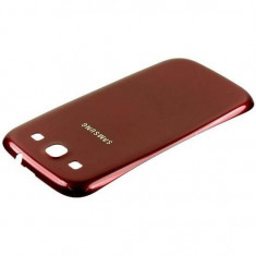 Capac Baterie Samsung Galaxy S3 I9300 - Rosu foto