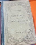 Commentaires sur la guerre des gaules - J. Cesar (carte in limba franceza)