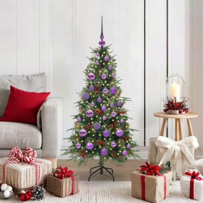 vidaXL Brad de Crăciun artificial cu ramuri articulare Verde 120 cm 3397399 foto