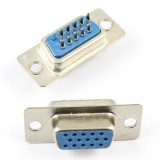 Conector pentru lipit VGA 15 pini mama, C15ft, Oem
