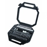 Set surubelnita cu biti si tubulare Basic, 78 piese, otel CrV