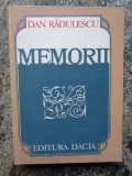 MEMORII - Dan Radulescu