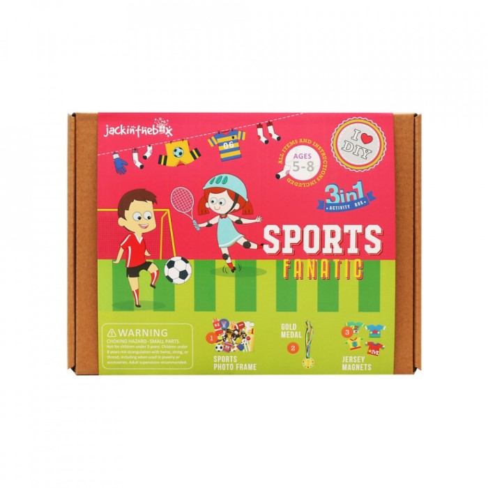 Jack In The Box - Kit Creatie 3-In-1 Iubitori De Sporturi