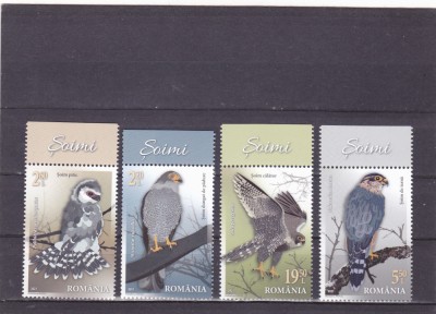 ROMANIA 2021 - PASARI SOIMI, SERIE CU TABS,MNH - LP 2315. foto
