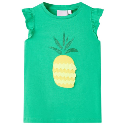 Tricou pentru copii, verde, 140 foto
