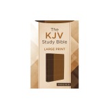 The KJV Study Bible, Large Print (Indexed) [Copper Cross]