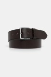 BOSS curea de piele culoarea maro, 50541165