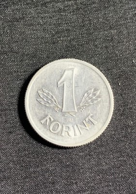 Moneda 1 forint 1987 Ungaria foto