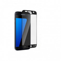 Folie de protectie tempered glass Samsung Galaxy S7 Negru foto