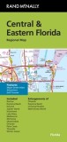Rand McNally Folded Map: Central &amp; Eastern Florida Regional Map