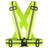 Cumpara ieftin Ham cu banda reflectorizanta universal, reglabil, material elastic - Verde