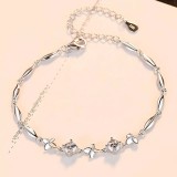 Cumpara ieftin Bratara Din Argint Model Floare - ARG45E, Argintboutique