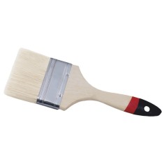 Pensula profesionala cu par natural si maner din lemn, 40 mm