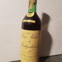 7 - VIN NOBILE DI MONTEPULCIANO, DOCG, RISERVA, recoltare 1979 cl 75 gr 13