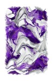 Cumpara ieftin Sticker decorativ Abstract, Mov, 85 cm, 11488ST, Oem