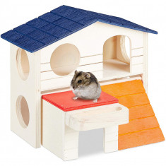 Casuta pentru hamster, Lemn, 165 x 17 x 15 cm