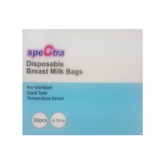 Spectra - Pungi stocare lapte matern cu fermoar (30 buc.)