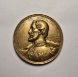 Medalie Barbu Stirbey Domn al Tarii Romanesti - Craiova 1912 Piesa Superba