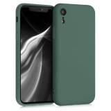 Husa pentru iPhone XR, Silicon, Verde, 49983.166, Carcasa, Kwmobile