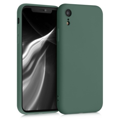 Husa pentru iPhone XR, Silicon, Verde, 49983.166 foto