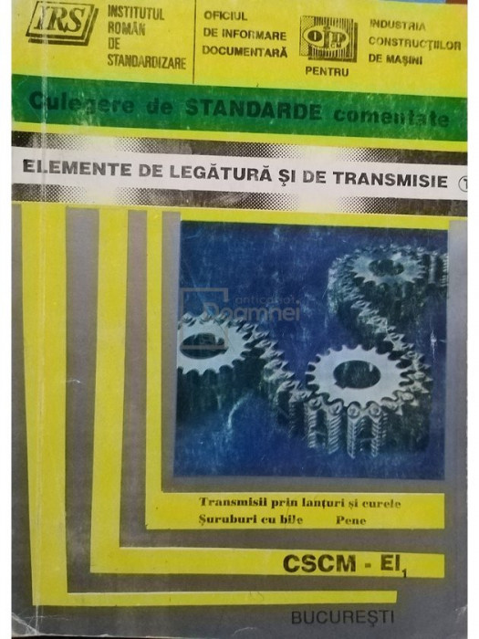 Jeni Toma - Elemente de legatura si de transmisie (editia 1996)