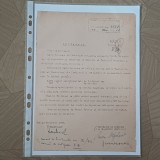 CONVENTIE SEMNATA DE RADU BREZIANU SI LUCIA STURDZA BULANDRA-1950.
