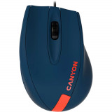 Mouse Canyon M-11 cu fir, Culoare Bleumarin